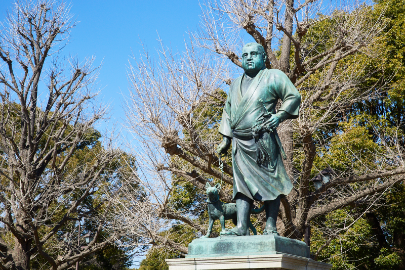 Hachiko được ghép đôi với Tsun tại công viên Ueno Hachiko được ghép đôi với Tsun tại công viên Ueno